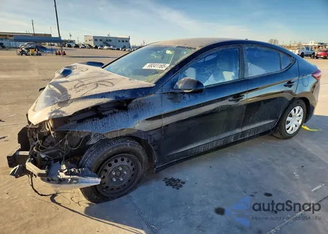 2017 Hyundai Elantra Se z USA, uszkodzony, nr VIN KMHD74LF4HU367343